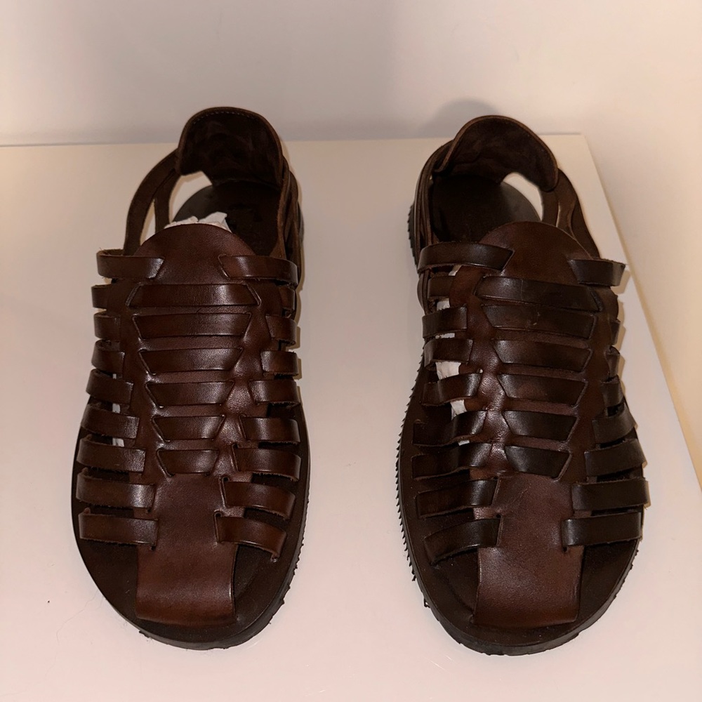 Brand New never worn has tags men’s leather shoes